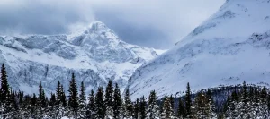 snowy mountain