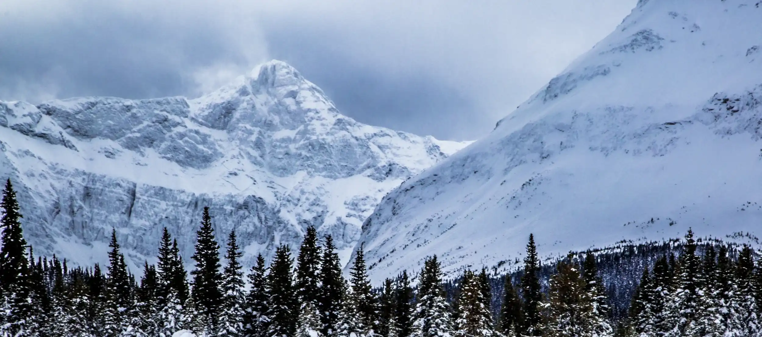 snowy mountain